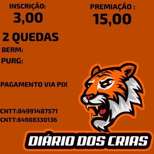 DIARIO DOS CRIAS🐯🏆🎮
